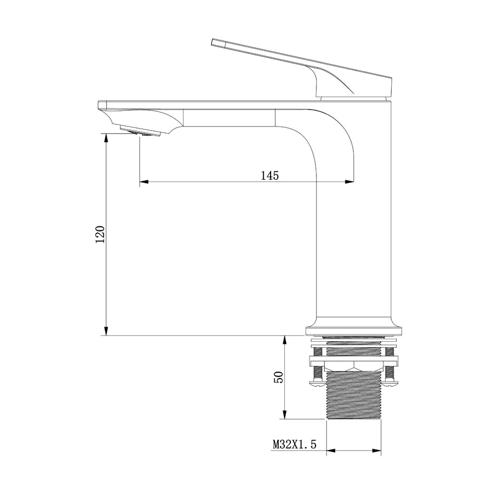 Boshsini-BS132-GM-Basin-Mixer-Gun-Metal-specs
